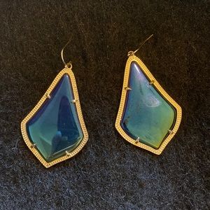 Kendra Scott iridescent earrings